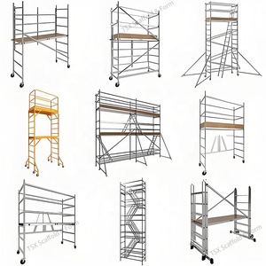 Torre per impalcature in acciaio resistente zincata industriale <span class=keywords><strong>regolabile</strong></span> da 12 metri per diversi progetti di costruzione di edifici - Product Image 4