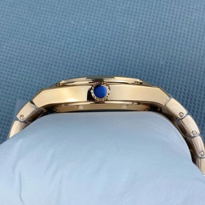 High End VC5500 18K <b>case</b> Strap with Blue Dial Precise Date Display, Luxurious Men's Business Automatic Mechanical Movement <b>Watch</b> - Product Image 2