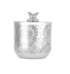 Cuenco para servir dátiles de alta calidad que suministra el material de mayor grado, cuencos de dátiles de Metal con acabado dorado y plateado, asequible, el mejor árabe - Product Image 4