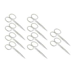 10 ciseaux à iris de qualité supérieure, instrument chirurgical/médical/vétérinaire droit de 4.5 pouces - Product Image 5