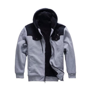 Custom Made Logo Design Ultra Soft Warm Winter <b>Sherpa</b> Hoodie for <b>Men</b> 100% Cotton <b>Fleece</b> New Fashion Style - Product Image 1