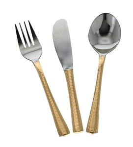 Juego de cubiertos de metal de calidad superior Estilo clásico con diseño elegante para Hotel Restaurante Cocina Catering Fiestas Cubiertos de todos los tamaños - Product Image 2