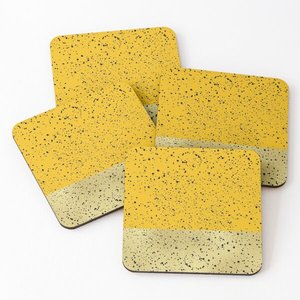 Tapis de dessous de verre carrés transparents imprimés personnalisés de luxe Tapis de salle à manger et de boissons de luxe avec logo promotionnel Tapis de café Tampons - Product Image 6