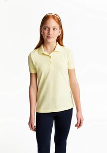 Camiseta Polo Elegante de Manga Corta para Mujer, Mezcla de Algodón y Elastano, Piqué Elástico con Ajuste Cómodo - Product Image 3