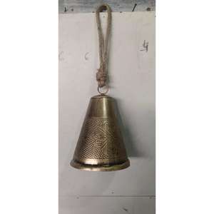 Campana de armonía antigua de latón, adornos colgantes para jardín a prueba de herrumbre y clima, cascabeles de Metal, decoración navideña - Product Image 3