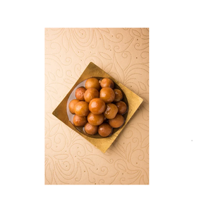 Assiette de service alimentaire de forme ronde en laiton avec des collations de la meilleure qualité pour l'hôtel et la fête. - Product Image 3