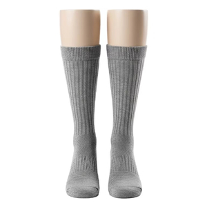 Calcetines deportivos de punto de algodón transpirable que absorbe el sudor antiolor calcetines atléticos cómodos duraderos para hombres mujeres gimnasio correr - Product Image 1