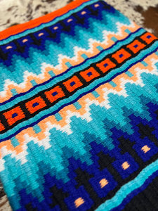 Western Show Horse Saddle Blanket Diseño de Nueva Zelanda Manta de sillín de lana hecha a mano Top Wool Saddle Pad Size - Product Image 3