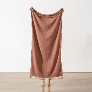 Waffle vintage wash - stone washed serviettes Pestemal Wholesale-Texture de luxe d'aspect rustique - Product Image 1