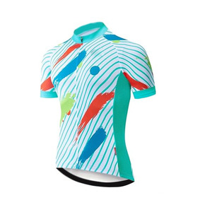 Ropa de deporte al aire libre estilo de la calle de moda impresa de manga corta transpirable secado rápido babero pantalones cortos y medias de Pakistán - Product Image 6