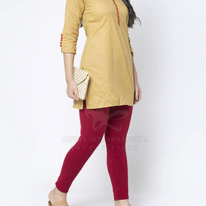 Pantalones de Yoga de Cintura Media para Mujer, de Alta Calidad, Secado Rápido, Transpirables, Diseño Sólido, Leggings con Cintura Elástica, Spandex/Poliéster - Product Image 5