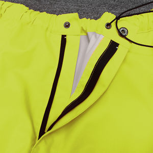 Chaleco reflectante de alta visibilidad para trabajo de construcción Seguridad Logotipo personalizable Chaquetas de estilo de malla con bolsillos - Product Image 3