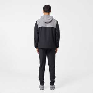 Ensemble de survêtement léger pour homme, veste de course vintage en polyester respirant, taille plus, pour l'été - Product Image 2