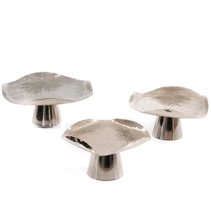 Présentoir Tasse Gâteau Stand LOT DE 3 Fantastique Design Moderne Métal Table Gâteau Stand pour Hôtel Boulangerie Anniversaire Gâteau De Service Utilisation - Product Image 2