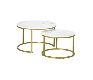 <b>Vintage</b> Finished Furniture Metal & Marble <b>Coffee</b> <b>Table</b> New Design Decorative Living Room Metal Wholesale Manufacturer Exporter - Product Image 1