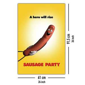 Póster de anime de una sola hoja para Sausage Party - Product Image 4