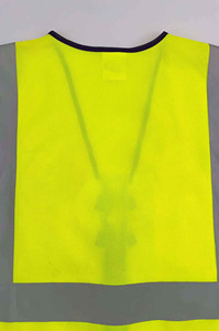 2025 enduit chaud gilet veste personnalisé de haute qualité haute visibilité sécurité imperméable coupe-vent Pu haute réfléchissant étanche à l'eau pour les hommes - Product Image 6