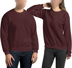 Nueva Sudadera Unisex 100% Algodón para Invierno, Diseño Personalizado 2024, Bordado Sólido, Tinte Liso, Talla XL - Product Image 4