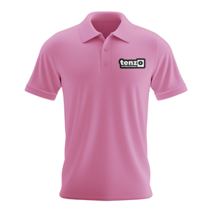 เสื้อโปโลผู้ชายสั่งทำพิเศษ ผ้าโพลีเอสเตอร์ผสมคอตตอน ทรงปกติ แขนครึ่งตัว เหมาะสำหรับเล่นกอล์ฟ ปักโลโก้ สวมใส่สบาย รับผลิตตามแบบส่วนตัว - Product Image 1