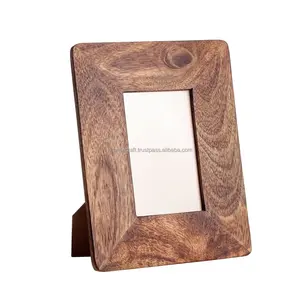 Nuevo marco de fotos de madera con borde de diseño antiguo Acabado de color natural Marco de madera de la mejor calidad - Product Image 2