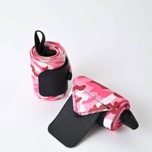 Bandes de poignet en néoprène personnalisables pour la musculation - Respirantes, écologiques et confortables pour hommes - Product Image 1