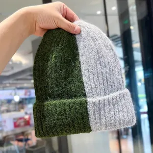 Haute qualité unisexe acrylique crâne hiver Ski chapeau personnalisé en gros brodé haricot tissé étiquette tricoté pour la pêche sportive - Product Image 3