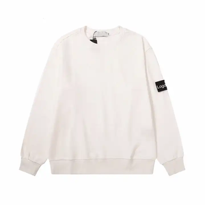 Sweat-shirt en molleton de coton pour homme personnalisé, motif uni, approvisionnement OEM, 2 pièces, respirant, couleur personnalisée, teinture unie, prix bas - Product Image 4