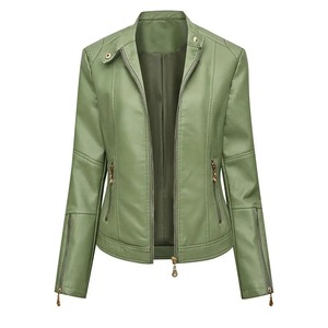 Chaqueta Casual Nueva para Mujer, Invierno 2025, Excelente Chaqueta Estilo Motera con Cuello Camisero para Mujer - Product Image 2