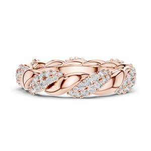 Bague en or 18 carats, 14 carats, 10 carats et argent 925 avec diamant de laboratoire de 0,658 carats, clarté VVS-VS EF, rose, jaune, blanc - Product Image 2