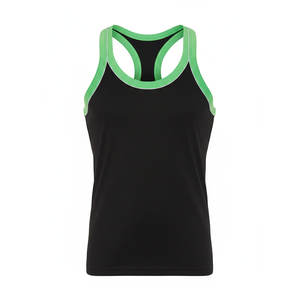Camiseta sin mangas para gimnasio para hombre, chaleco de entrenamiento de alto rendimiento, camiseta ligera para entrenamiento muscular, transpirable - Product Image 1