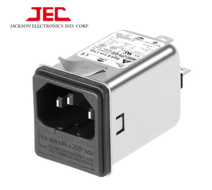 JEC ไต้หวันอีเอ็มไอกรอง C14ขาเข้ากับสวิทช์และผู้ถือฟิวส์ - Product Image 2