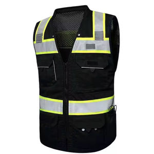 Chaleco de Seguridad Reflectante con Logotipo, Altamente Cómodo y Seguro, Transpirable e Impermeable, Ropa de Trabajo con Reflectividad Óptima, Logotipo Personalizado - Product Image 1