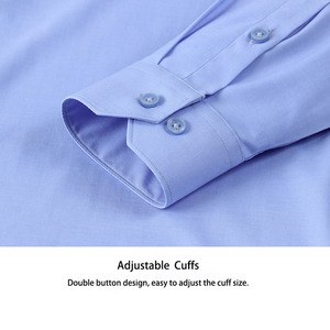 Chemise habillée de haute qualité dernière conception chemise chemise habillée en coton et polyester avec impression de logo personnalisé - Product Image 5