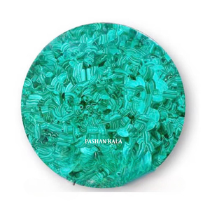 Plateau de table rond en malachite de qualité supérieure, utilisable comme plateau de table basse, plateau de table basse rond en malachite - Product Image 1