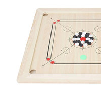 Çocuk için 2023 en çok satan son tasarım ahşap carrom kurulu/fabrika tedarikçisi ahşap Carrom kurulu oyunu