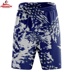 Pantalones Cortos de Playa de Alta Calidad, Poliéster y Elastano, Ropa Deportiva, Pantalones Cortos Deportivos, Pantalones Cortos Negros Personalizados de Nailon para Hombre - Product Image 1