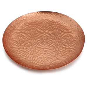 Nouveau plateau en cuivre personnalisé meilleure vente meilleure vente meilleure qualité avec plateau à deux poignées pour hôtel et restaurant utilisé - Product Image 6