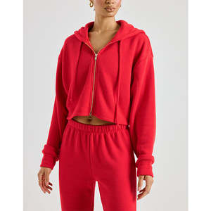 Conjunto de Chándal de Dos Piezas Personalizado para Mujer, Sudadera de Punto de Forro Polar de Invierno, Pantalones Ajustados, Sudadera con Capucha, Conjunto Deportivo para Mujer - Product Image 3