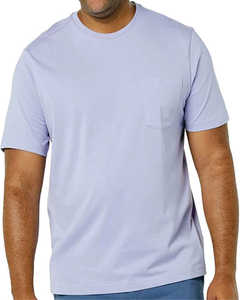 T-shirts à manches courtes en tricot lourd imprimé coupe ample pour hommes avec tissu peigné respirant et anti-rétrécissement pour une tenue décontractée - Product Image 4