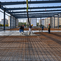 Tôle de plancher en treillis d'acier de performance 1,0 mm pour support de dalle de construction et matériau de dalle
