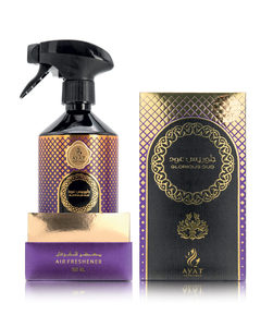 GLORIOUS OUD 500ml Parfum d'intérieur Ayat Unisex Room Refresher Jasmine Scented Mist Home Car Interior Halal Deodorant Spray - Product Image 3
