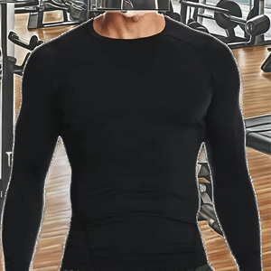 เสื้อรัดกล้ามเนื้อสำหรับยิวยิตสู Bjj แบบแขนยาว 160 กรัม ผลิตตามสั่งพร้อมโลโก้ พิมพ์ลายดิจิตอล ระบายอากาศได้ดี ผลิตจากโพลีเอสเตอร์/ไนลอน เป็นมิตรต่อสิ่งแวดล้อม ป้องกันรังสียูวี UPF50 ขายส่ง - Product Image 2