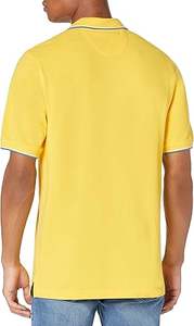 Vente en gros 100% coton Golf pour hommes pour polos T-shirts anti-rides à manches courtes avec imprimés de mode Motif solide Design ODM - Product Image 2