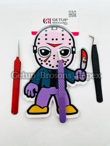 High Quality Sustainable Custom <b>Acrylic</b> Halloween Lash Tile With Magnet For Eyelash Extension Tweezer Custom Lash Tile Available - Product Image 4