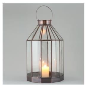 Linterna antigua de Metal Vintage creativa de nuevo diseño, decoración del hogar, linterna de vela hecha a mano, decoraciones para exteriores e interiores - Product Image 1