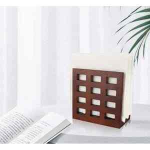 Porte-mouchoirs décoratif, porte-vaisselle pour fête de mariage, finition en résine bleue, boîte à mouchoirs en bois unique, artisanat en résine - Product Image 6