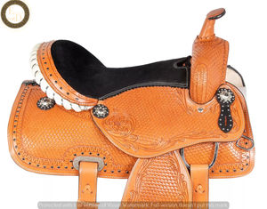 Silla de Montar de Cuero Occidental Portátil Personalizable de Alta Calidad, Última Novedad en Entretenimiento Deportivo, Precio al por Mayor, Opciones Personalizables - Product Image 2