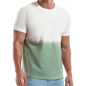 Camiseta de Manga Corta Casual para Hombre de Alta Calidad, 100% Algodón Orgánico, con Logotipo Personalizado, Impresión Digital, Transpirable y de Secado Rápido - Product Image 2
