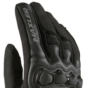 Nuevos Guantes Cortos de Motociclismo de Fibra de Carbono para Hombre, con Estampado Blanco y Negro, de Cuero y Malla, para Invierno, Personalizables con el Nombre del Equipo - Product Image 4