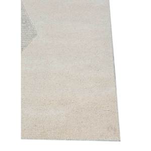 Tapis Zuri en laine et soie de bambou noué à la main, motif géométrique, rectangulaire, pour salon, à poils longs, AIWB-3069 - Product Image 4